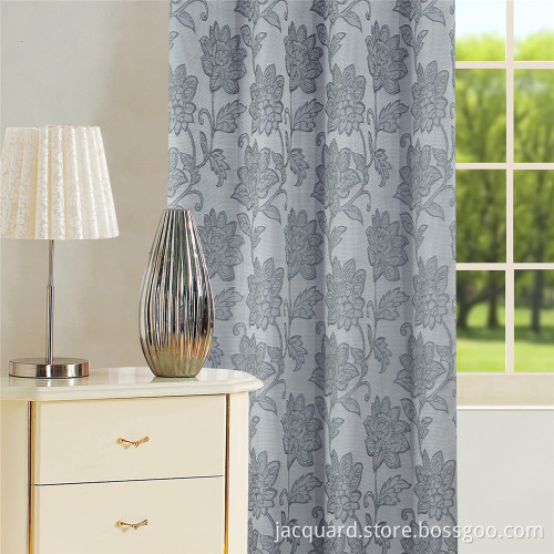 Großhandel New Design Polyester Jacquard Tülle Vorhänge